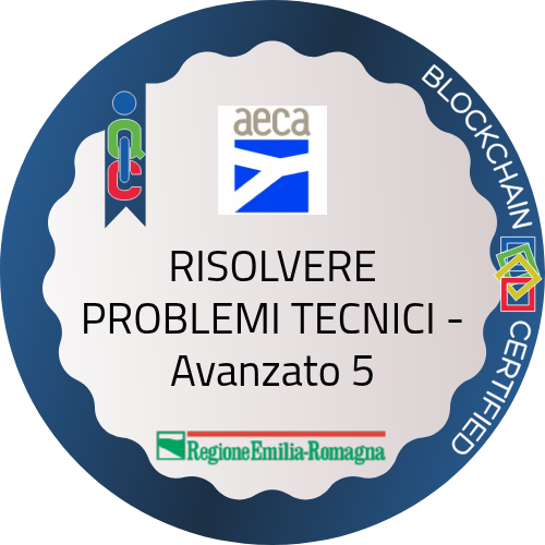 RISOLVERE PROBLEMI TECNICI - Avanzato 5